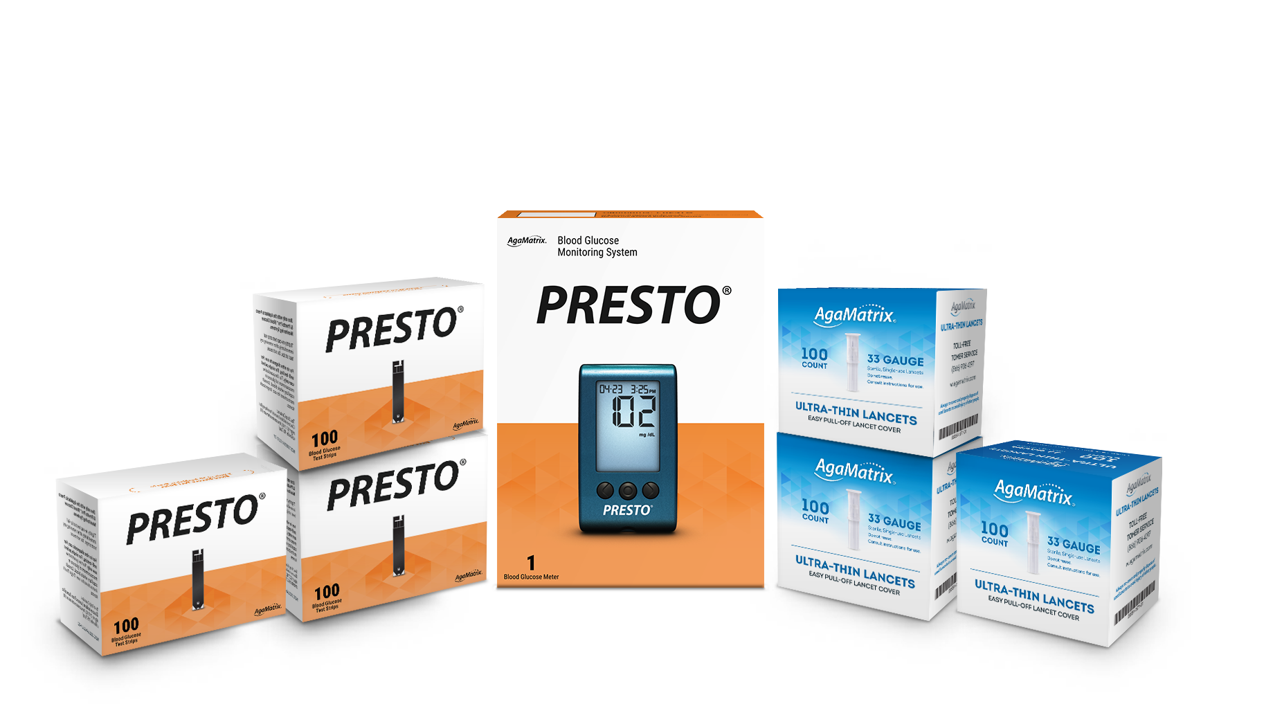 AgaMatrix Presto Test Strip Super Value Pack — AgaMatrix